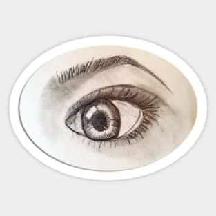 human eye Sticker